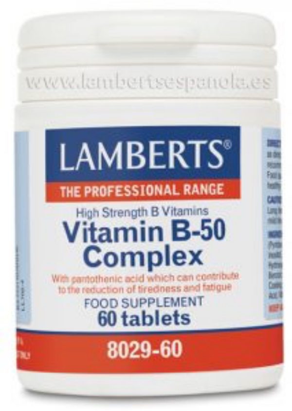 COMPLEJO VITAMINA B-50 (LAMBERTS)