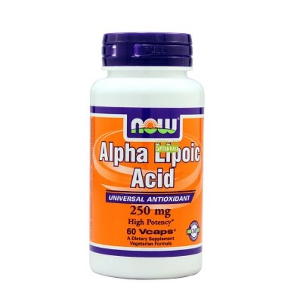 ACIDO ALFA LIPOICO 100MG 60CAPS (NOW)