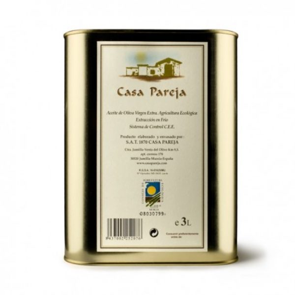 ACEITE OLIVA LATA 3L (CASA PAREJA)