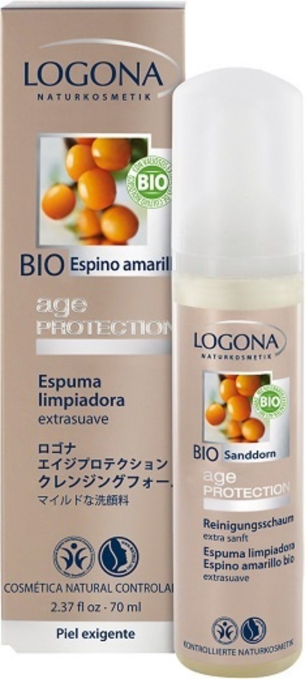 ESPUMA LIMPIADORA AGE PROTECT (LOGONA)