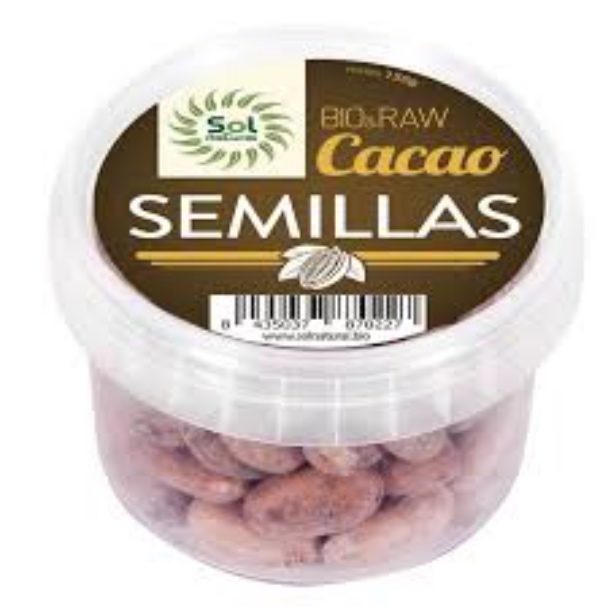 CACAO EN SEMILLAS CRUDAS RAW BIO