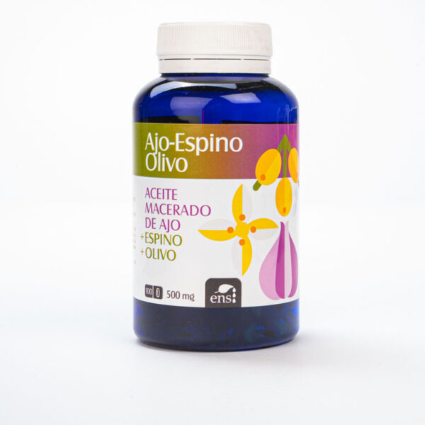 ACEITE AJO ESPINO OLIVO 500MG 100 PERLAS (ENS)