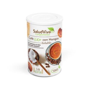 CAFE KETO HONGOS ESPECIAS SOLUBLE 150G (SALUDVIVA)