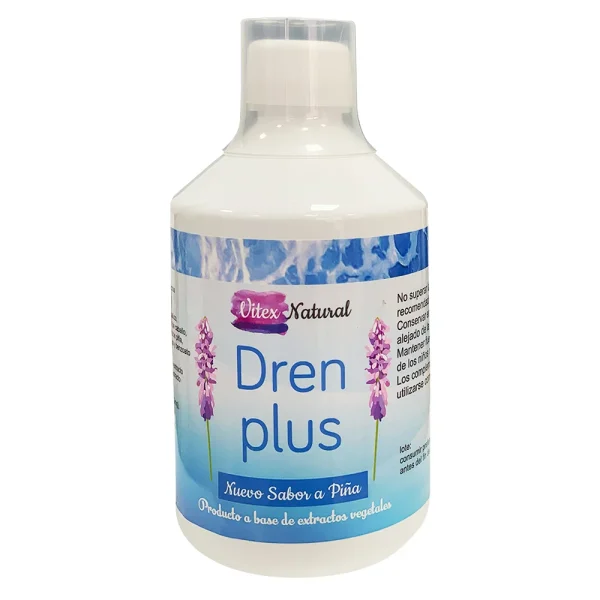 DREN PLUS 500ML SABOR PIÑA (VITEX NATURAL)