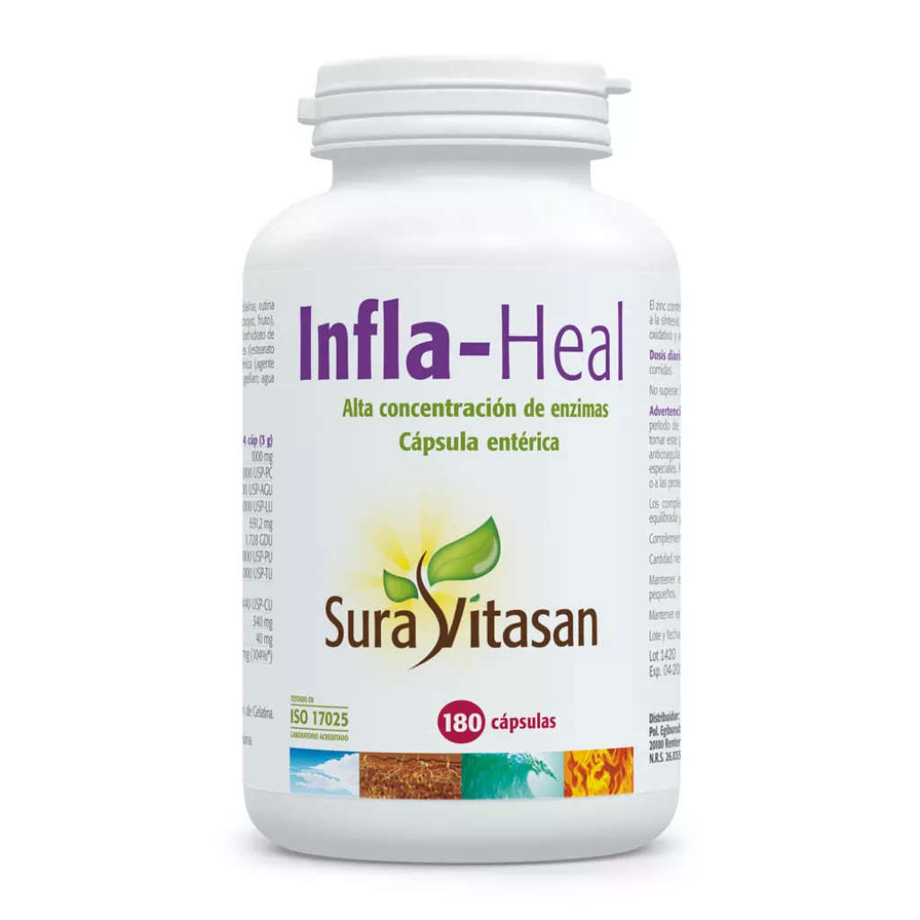 INFLA HEAL 180 CAPS. (SURAVITASAN) - SURAVITASAN INFLA HEAL 180 CAPS. (SURAVITASAN)