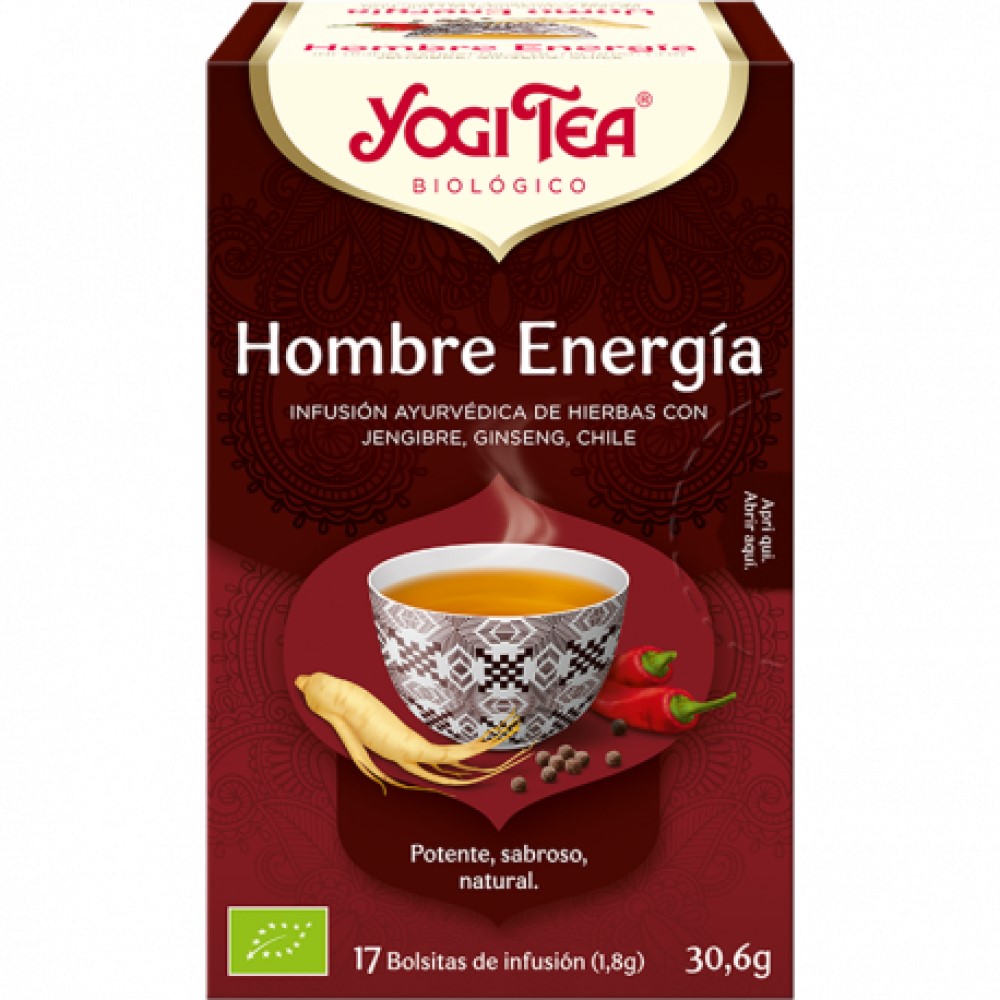 INFUSION HOMBRE ENERGIA 17 FILTROS (YOGI TEA) - YOGI TEA INFUSION HOMBRE ENERGIA 17 FILTROS (YOGI TEA)