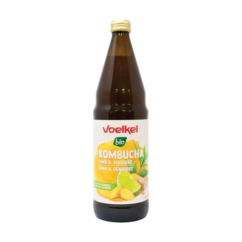KOMBUCHA LIMA JENGIBRE 0.75L (VOELKEL) - VOELKEL KOMBUCHA LIMA JENGIBRE 0.75L (VOELKEL)