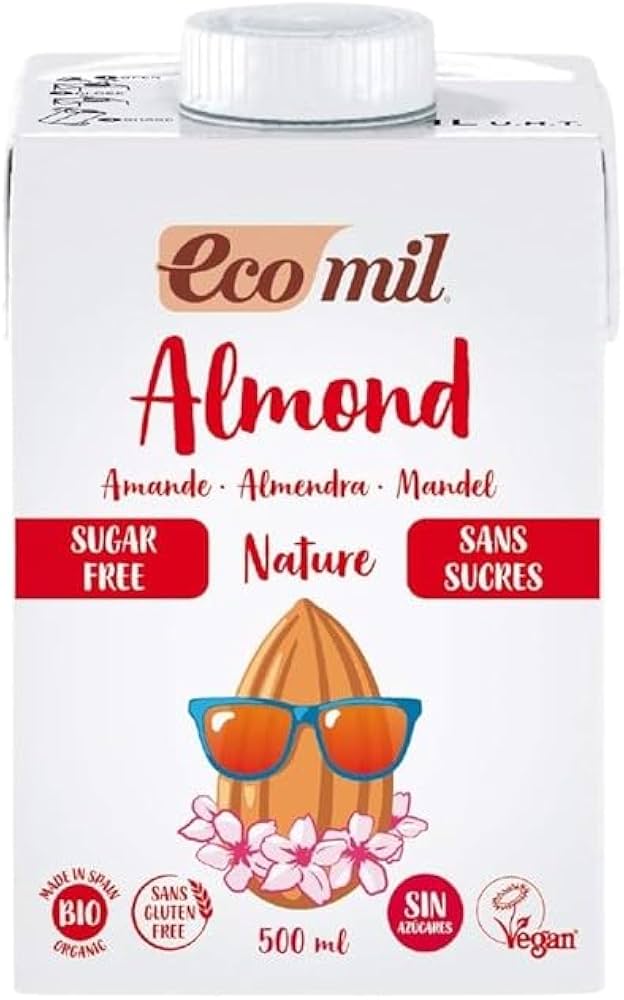 LECHE ALMENDRAS NATURE 500ML (ECOMIL) - ECOMIL LECHE ALMENDRAS NATURE 500ML (ECOMIL)