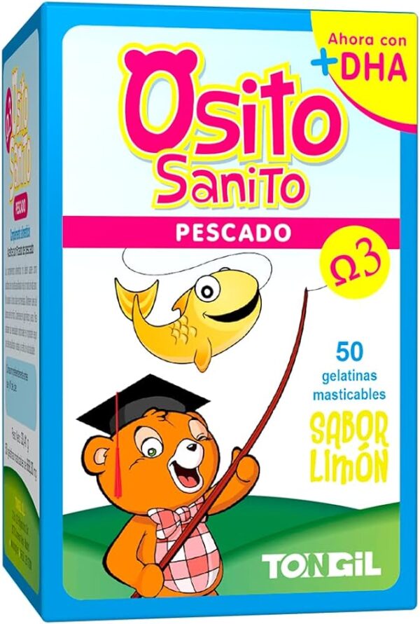 OSITO SANITO OMEGA 3 50 MASTICABLES (TONGIL)