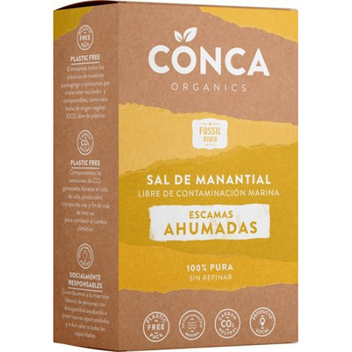 SAL MANANTIAL ESCAMAS AHUMADAS 125G (CONCA) - CONCA SAL MANANTIAL ESCAMAS AHUMADAS 125G (CONCA)