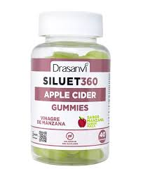 SILUET360 VINAGRE MANZANA 40 GOMINOLAS (DRASANVI)
