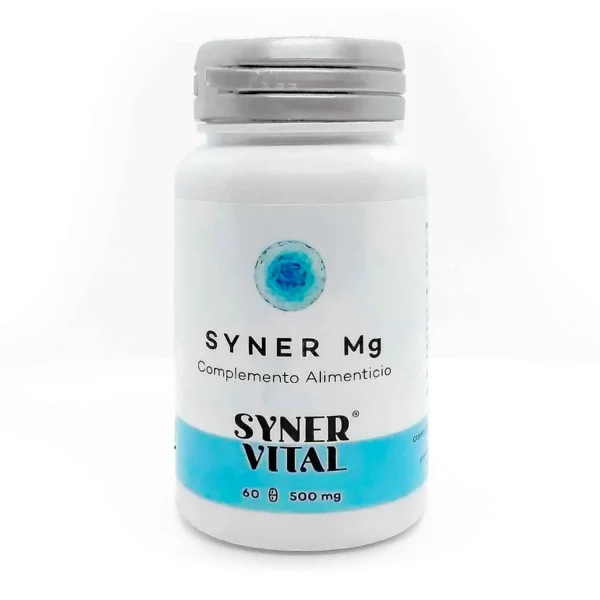 SYNER MG 60 CAPS. 500MG (SYNER VITAL)