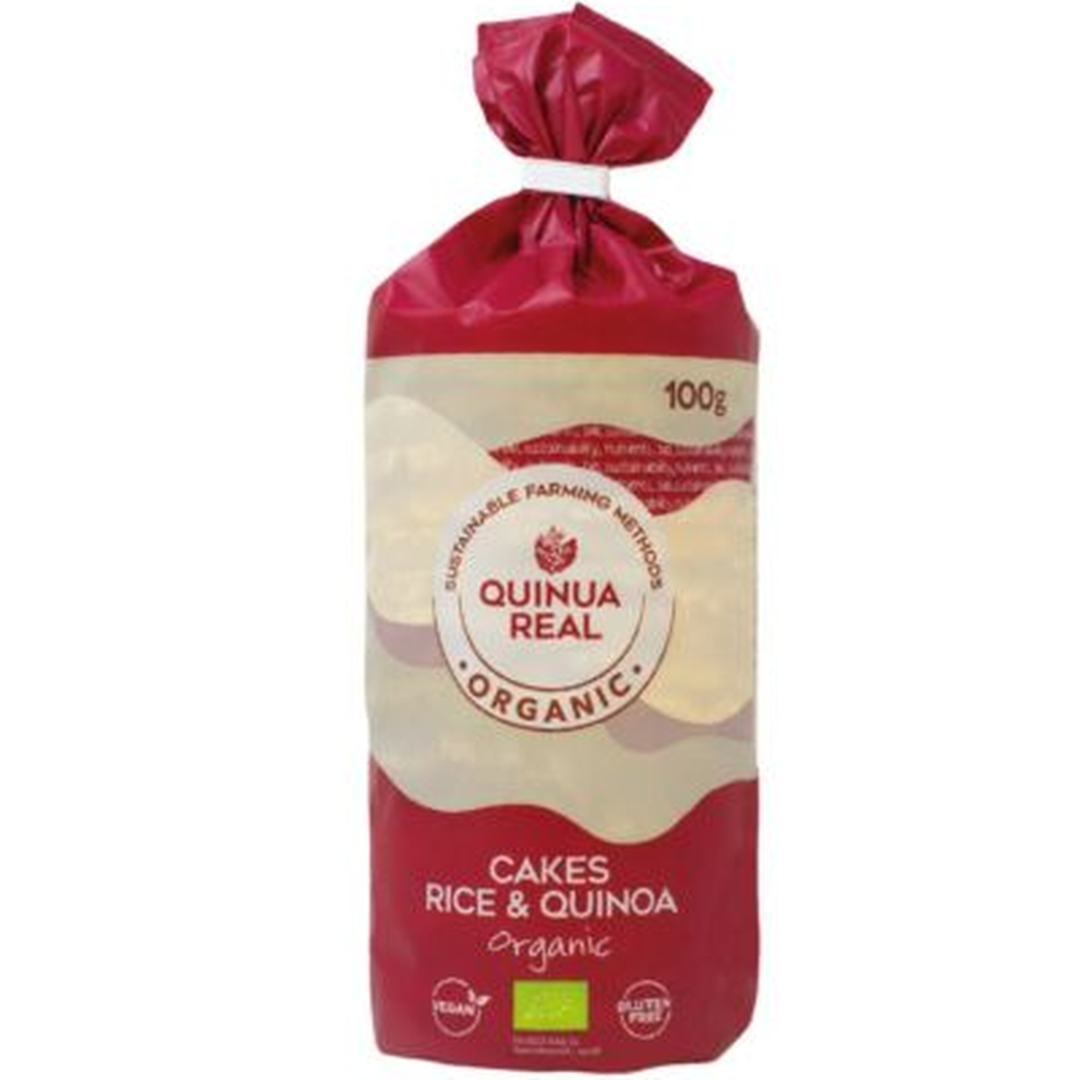 TORTITAS ARROZ INTEGRAL QUINOA 100G (QUINUA REAL) - QUINUA REAL TORTITAS ARROZ INTEGRAL QUINOA 100G (QUINUA REAL)