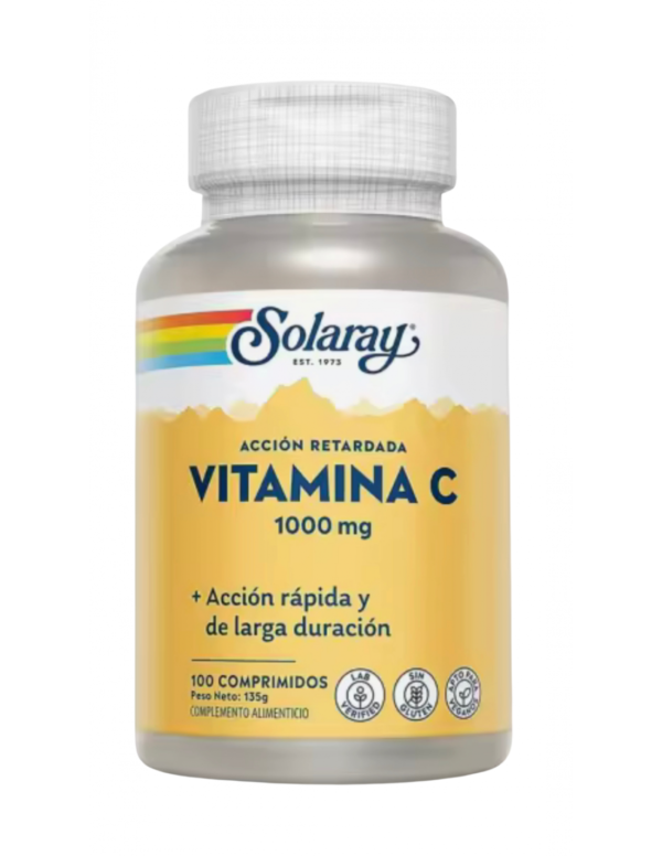 VITAMINA C 1000MG 100 CAPS. (SOLARAY)