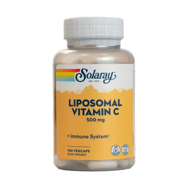 VITAMINA C LIPOSOMAL 500MG 100 CAPS. (SOLARAY)