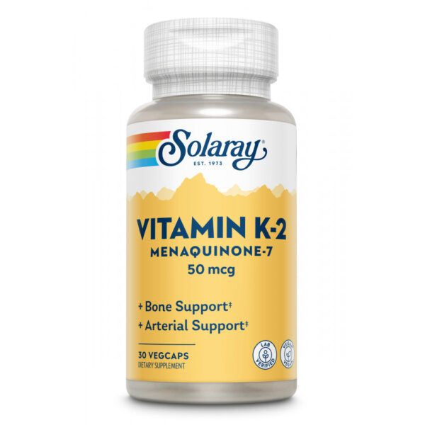 VITAMINA K2 50 MCG 30CAP (SOLARAY)