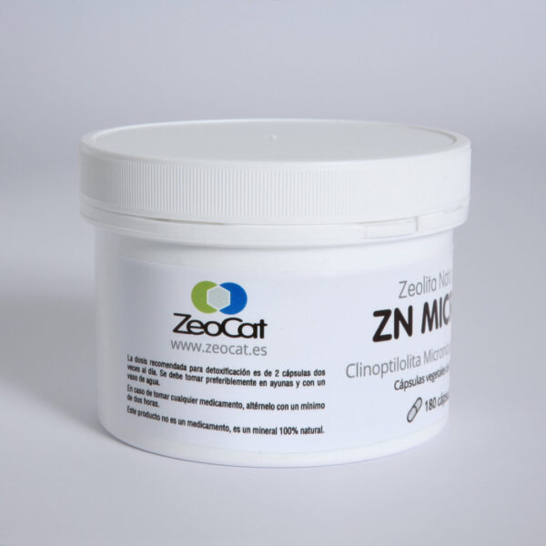 ZEOLITA NATURAL 180 CAPS. (ZEOCAT)